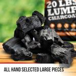 Natural Lump Charcoal for Grilling and Smoking