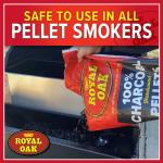 Royal Oak Charcoal Hardwood Pellets for BBQ Flavor