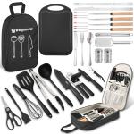 Portable Camping Cooking Utensils Set for Grilling