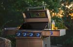 Monument 4-Burner Propane Gas Grill with Cover