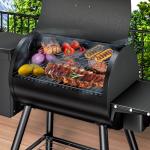 KingChii Electric Wood Pellet Grill & Smoker