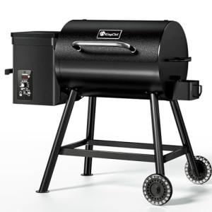 KingChii Electric Pellet Grill & Smoker, 456 SQ.IN