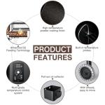 KingChii Electric Wood Pellet Grill & Smoker