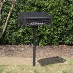 Ash & Ember Jumbo Charcoal Grill for BBQ Outdoor