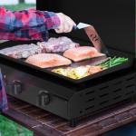 ADREAK 3 Burner Portable Gas Griddle with Hood