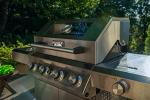 Monument 4-Burner Propane Gas Grill with Cover