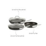 All-Clad HA1 Nonstick Frying Pan Set, 3-Piece