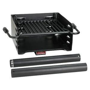 Heavy Duty Charcoal Grill with Swivel Post