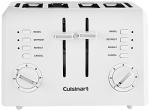 Cuisinart 4-Slice Compact White Toaster