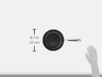 Cuisinart Nonstick 8-Inch Open Skillet, Black