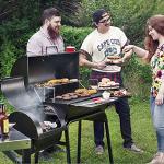 Royal Gourmet BBQ Charcoal Grill and Offset Smoker