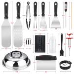 121-Piece Griddle Tools Set for BBQ Lovers