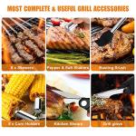 38-Piece Stainless Steel Grill Accessory Set