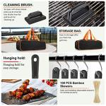121-Piece Griddle Tools Set for BBQ Lovers