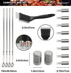 20pc Heavy Duty BBQ Grill Tool Set