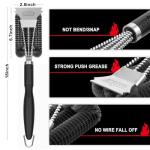 GRILLART Extra Strong BBQ Cleaner Brush & Scraper
