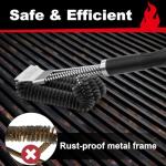 GRILLART Extra Strong BBQ Cleaner Brush & Scraper