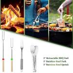 Portable Camping Cookware and Grill Tool Set