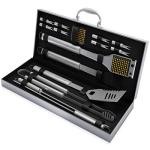 16-Piece BBQ Grill Tool Set with Case