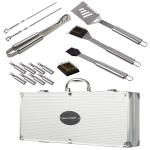 16-Piece BBQ Grill Tool Set with Case