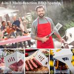 25pcs Heavy Duty Stainless Steel Grill Tool Set