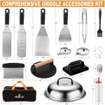 27-Piece Griddle Accessories Kit for BBQ Cooking