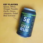Smoked Garlic Jalapeno Lager BBQ Rub - 7.5 oz