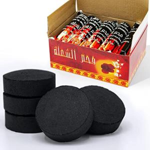 MEKER Quick Light Charcoal Briquettes - 100 Pcs