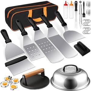 29-Piece Griddle Accessories Kit for Outdoor Grilling