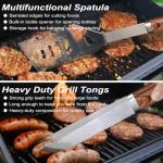 22PCS Heavy Duty BBQ Grill Tool Set