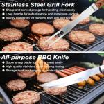 22PCS Heavy Duty BBQ Grill Tool Set