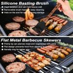 22PCS Heavy Duty BBQ Grill Tool Set