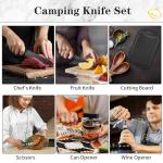 Portable Camping Cookware and Utensils Set
