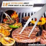 5-Piece Stainless Steel BBQ Grill Tool Set