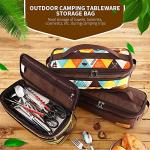 Portable Camping Utensils Organizer Bag for Grilling