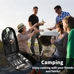 15PC Camping Cooking Utensils Set for Grilling