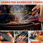 22-Piece Stainless Steel BBQ Tool Set