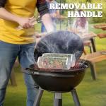 Hexagon Grill Baskets with Wooden Handle - 2PCS