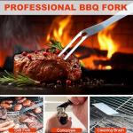 22-Piece Stainless Steel BBQ Tool Set