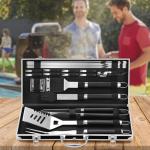 22-Piece Stainless Steel BBQ Tool Set