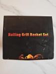 Hexagon Grill Baskets with Wooden Handle - 2PCS