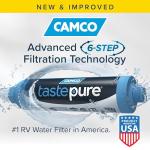 Camco TastePURE RV Inline Water Filter