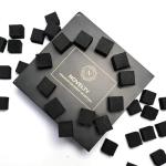 Coconut Charcoal Coals – 72 Pieces, 1 kg Box