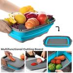 Collapsible 9-in-1 Camping Cutting Board and Colander