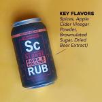 Sweet Carolina Blonde Beer-Infused BBQ Rub, 6.5 oz