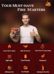 Easy-Burning Fire Starter Squares for Grilling
