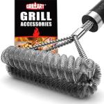 GRILLART Borstenfreie Grillbürste für einfache Reinigung