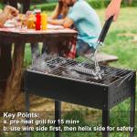 GRILLART Borstenfreie Grillbürste für einfache Reinigung