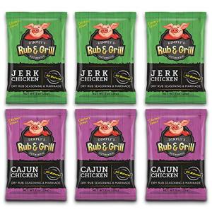 Dimply’s Cajun & Jerk Seasoning Mix (3-Pack)