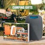 Collapsible 9-in-1 Camping Cutting Board and Colander